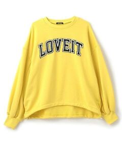 by LOVEiT / バイ ラビット スウェット | 裾ドローコードプルオーバー