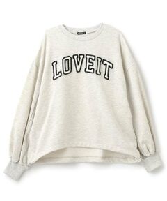 by LOVEiT / バイ ラビット スウェット | 裾ドローコードプルオーバー