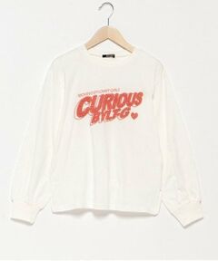 by LOVEiT / バイ ラビット Tシャツ | ロゴ長袖Ｔシャツ