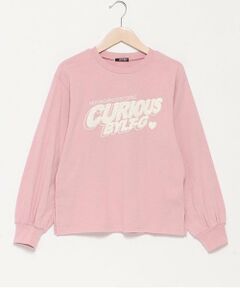 by LOVEiT / バイ ラビット Tシャツ | ロゴ長袖Ｔシャツ