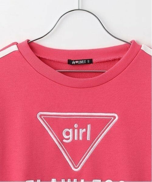 by LOVEiT / バイ ラビット スウェット | 袖ラインリボンプルオーバー | 詳細3