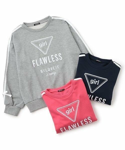 by LOVEiT / バイ ラビット スウェット | 袖ラインリボンプルオーバー | 詳細9