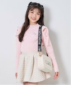 by LOVEiT / バイ ラビット ニット・セーター | 肩リボンニット