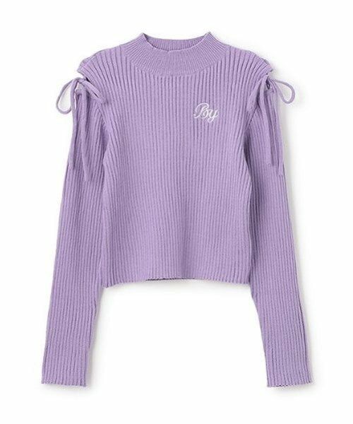 by LOVEiT / バイ ラビット ニット・セーター | 肩リボンニット | 詳細2