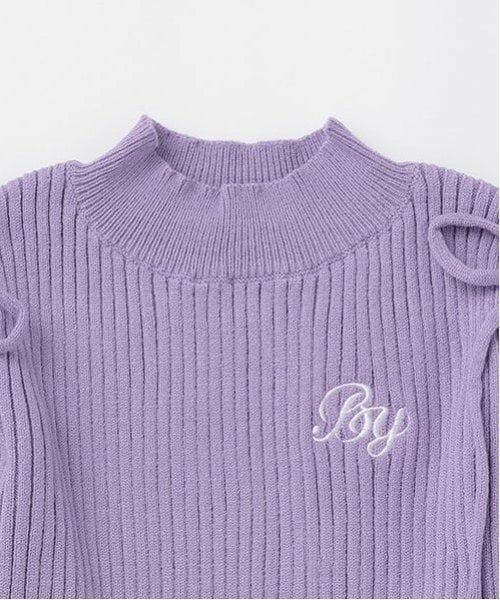 by LOVEiT / バイ ラビット ニット・セーター | 肩リボンニット | 詳細4