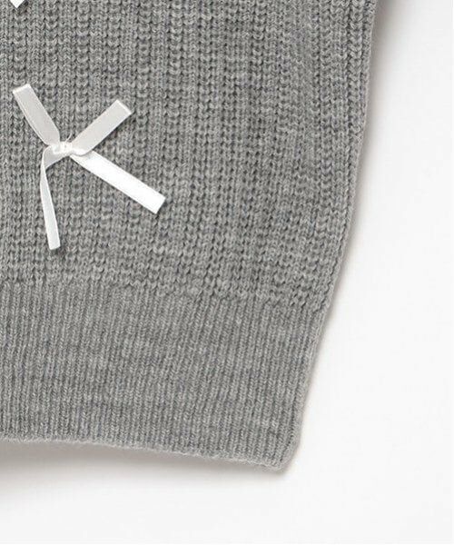 by LOVEiT / バイ ラビット カーディガン・ボレロ | リボンカーディガンTシャツセット | 詳細6