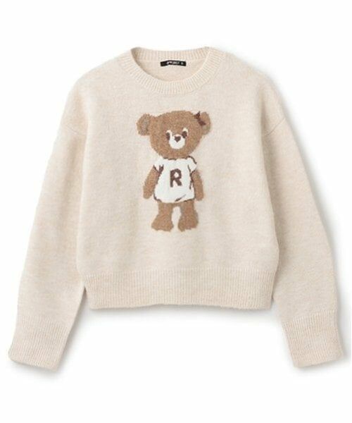 by LOVEiT / バイ ラビット ニット・セーター | ラビ子ニット（オフ ホワイト）