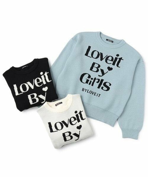 by LOVEiT / バイ ラビット ニット・セーター | ロゴジャカードニット | 詳細7