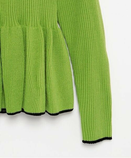 by LOVEiT / バイ ラビット ニット・セーター | ペプラムリボンプルオーバー | 詳細6