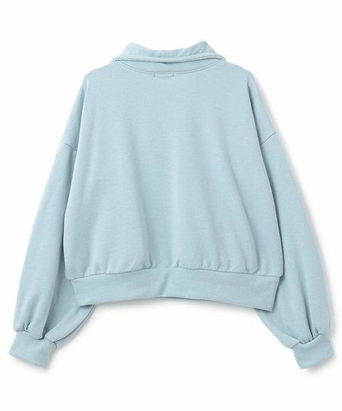 by LOVEiT / バイ ラビット スウェット | 衿つきハーフZIPプルオーバー | 詳細1
