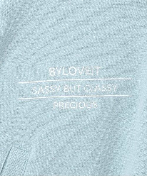 by LOVEiT / バイ ラビット スウェット | 衿つきハーフZIPプルオーバー | 詳細3