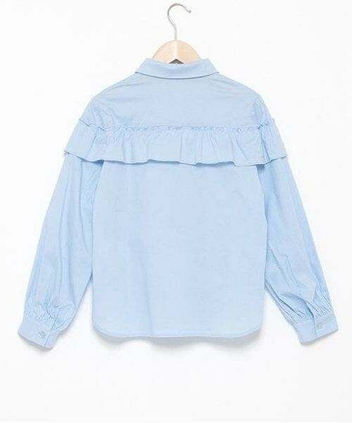 by LOVEiT / バイ ラビット シャツ・ブラウス | フリルボータイつきシャツブラウス | 詳細1