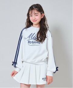 by LOVEiT / バイ ラビット スウェット | 裾ドローコードキルト風プルオーバー