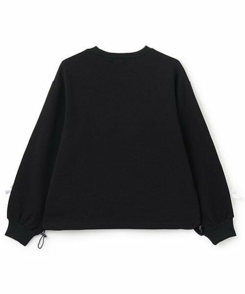 by LOVEiT / バイ ラビット スウェット | 裾ドローコードキルト風プルオーバー | 詳細2