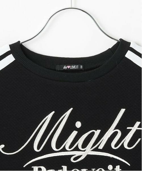 by LOVEiT / バイ ラビット スウェット | 裾ドローコードキルト風プルオーバー | 詳細3