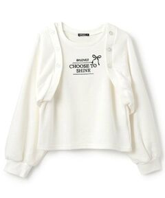 by LOVEiT / バイ ラビット スウェット | ボレロ風プルオーバー