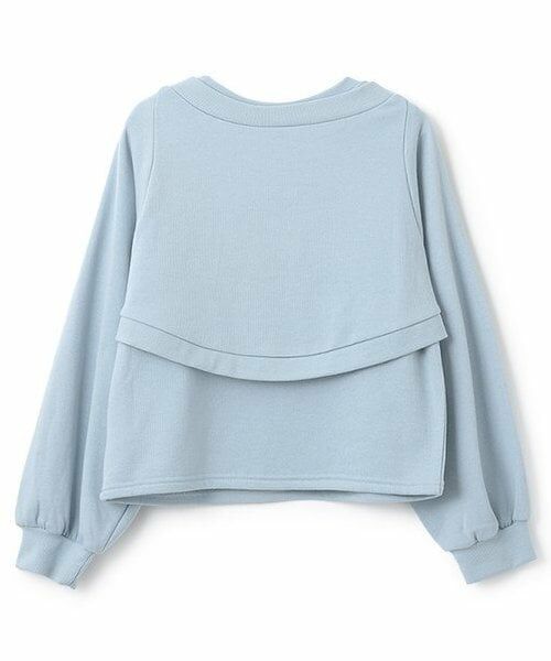 by LOVEiT / バイ ラビット スウェット | ボレロ風プルオーバー | 詳細1