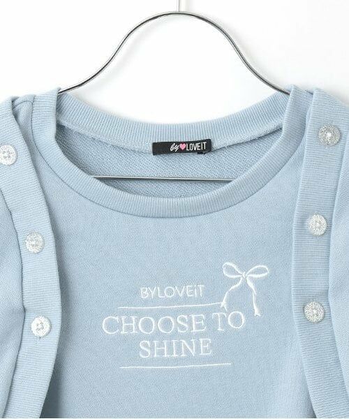 by LOVEiT / バイ ラビット スウェット | ボレロ風プルオーバー | 詳細2