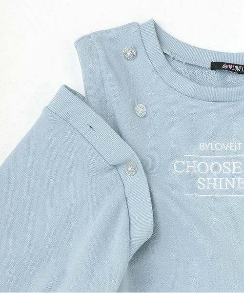 by LOVEiT / バイ ラビット スウェット | ボレロ風プルオーバー | 詳細3