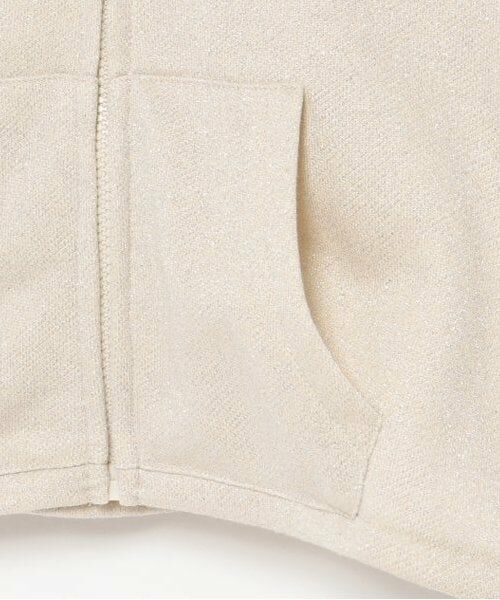 by LOVEiT / バイ ラビット パーカー | ラメ裏毛クマ耳パーカー | 詳細5