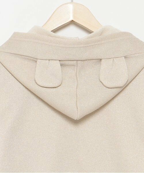 by LOVEiT / バイ ラビット パーカー | ラメ裏毛クマ耳パーカー | 詳細8