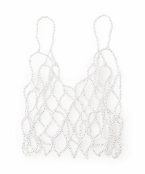 by LOVEiT / バイ ラビット その他トップス | パール・ビーズビスチェ | 詳細3