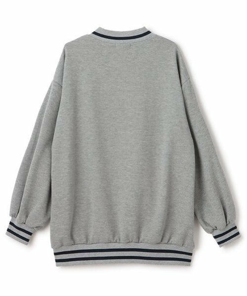 by LOVEiT / バイ ラビット ミニ丈・ひざ丈ワンピース | カレッジロゴチュニック | 詳細2