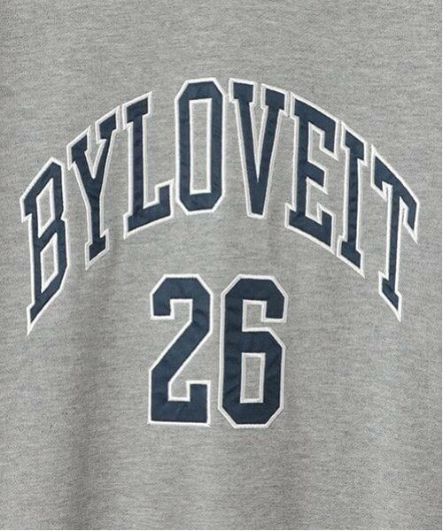 by LOVEiT / バイ ラビット ミニ丈・ひざ丈ワンピース | カレッジロゴチュニック | 詳細4