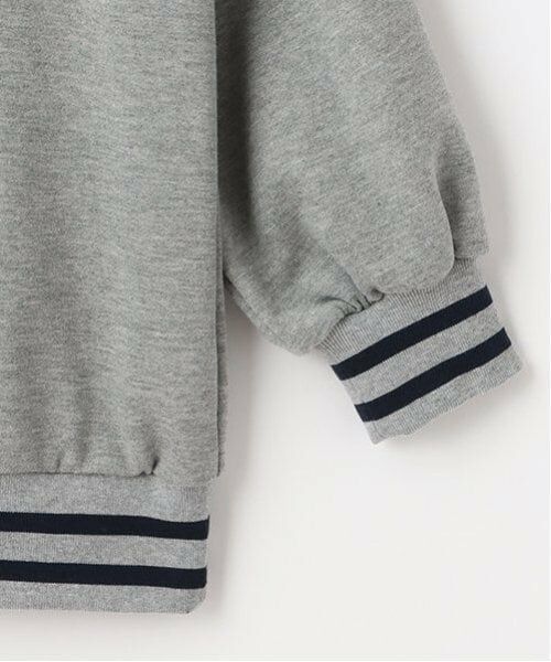 by LOVEiT / バイ ラビット ミニ丈・ひざ丈ワンピース | カレッジロゴチュニック | 詳細6