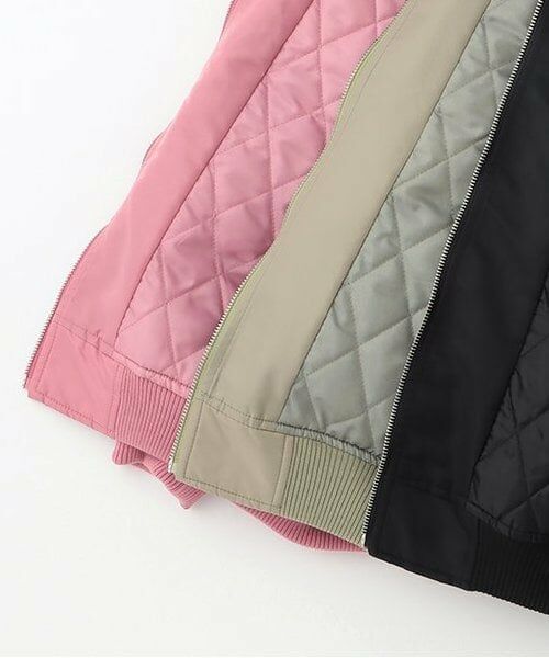 by LOVEiT / バイ ラビット ブルゾン | 2WAYリボンMA-1 | 詳細10