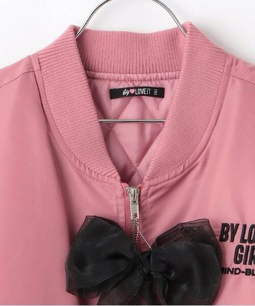 by LOVEiT / バイ ラビット ブルゾン | 2WAYリボンMA-1 | 詳細2