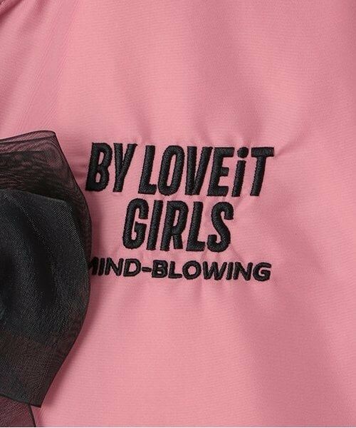 by LOVEiT / バイ ラビット ブルゾン | 2WAYリボンMA-1 | 詳細4