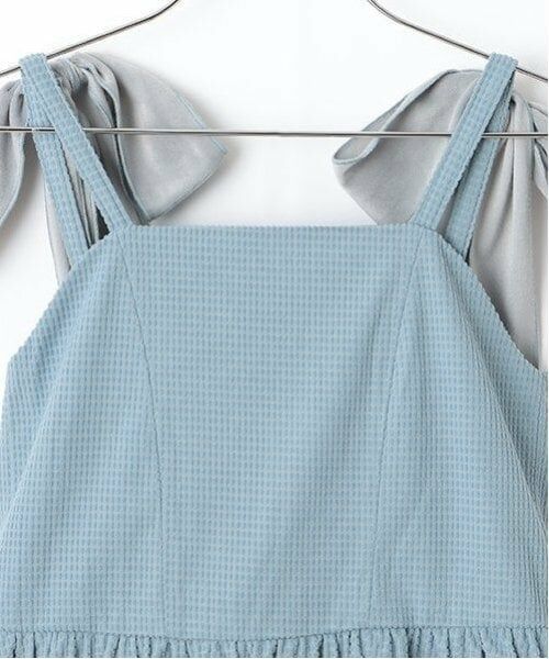 by LOVEiT / バイ ラビット ミニ丈・ひざ丈ワンピース | ジャンスカショートパンツセット | 詳細2