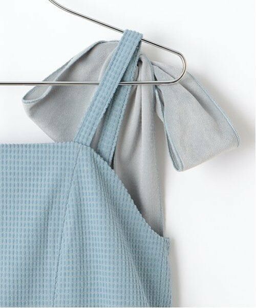 by LOVEiT / バイ ラビット ミニ丈・ひざ丈ワンピース | ジャンスカショートパンツセット | 詳細3