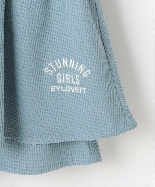 by LOVEiT / バイ ラビット ミニ丈・ひざ丈ワンピース | ジャンスカショートパンツセット | 詳細6