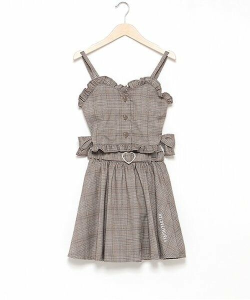 by LOVEiT / バイ ラビット キャミソール・チューブトップ | ビスチェセットアップ（ベージュ）