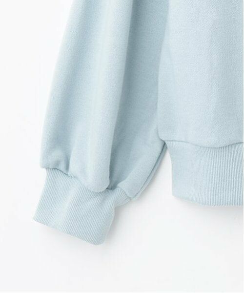 by LOVEiT / バイ ラビット スウェット | 切り替えハーフZIPプルオーバースカートセット | 詳細5