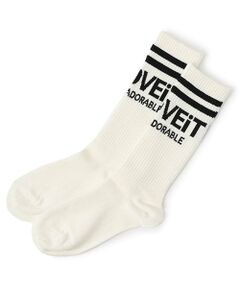 by LOVEiT / バイ ラビット ソックス | ロゴクルーソックス
