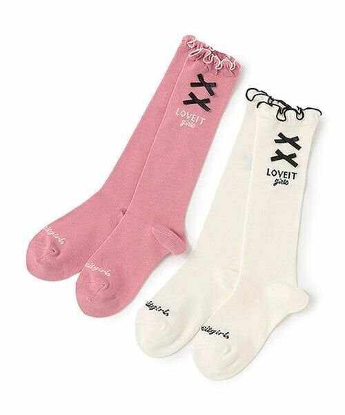 by LOVEiT / バイ ラビット ソックス | リボンハイソックス | 詳細5