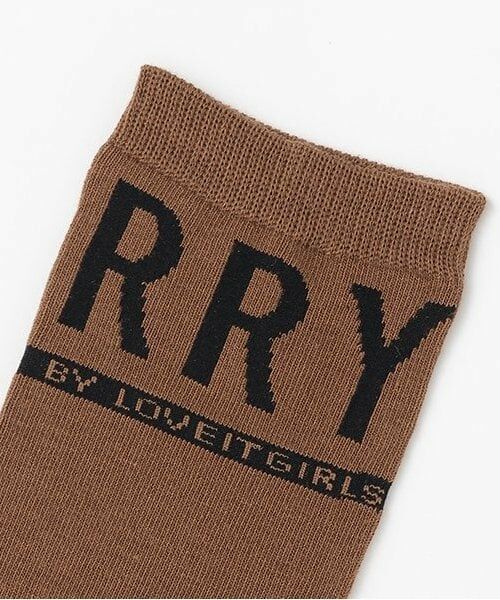 by LOVEiT / バイ ラビット ソックス | ロゴニーハイソックス | 詳細1