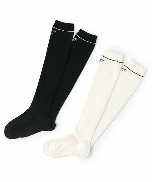 by LOVEiT / バイ ラビット ソックス | ラインニーハイソックス | 詳細5