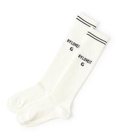 by LOVEiT / バイ ラビット ソックス | ロゴハイソックス