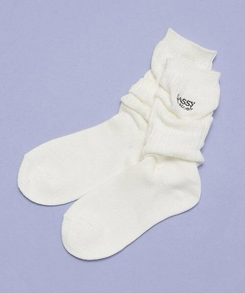 by LOVEiT / バイ ラビット ソックス | ルーズソックス（オフ ホワイト）