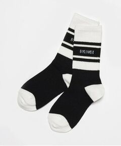 by LOVEiT / バイ ラビット ソックス | ラインクルーソックス