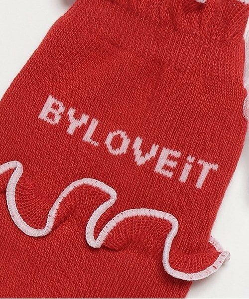 by LOVEiT / バイ ラビット ソックス | メロウリボンクルーソックス | 詳細2