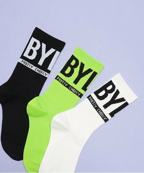 by LOVEiT / バイ ラビット ソックス | ロゴクルーソックス | 詳細4