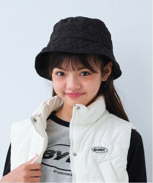 by LOVEiT / バイ ラビット ハット | バケットハット（黒）