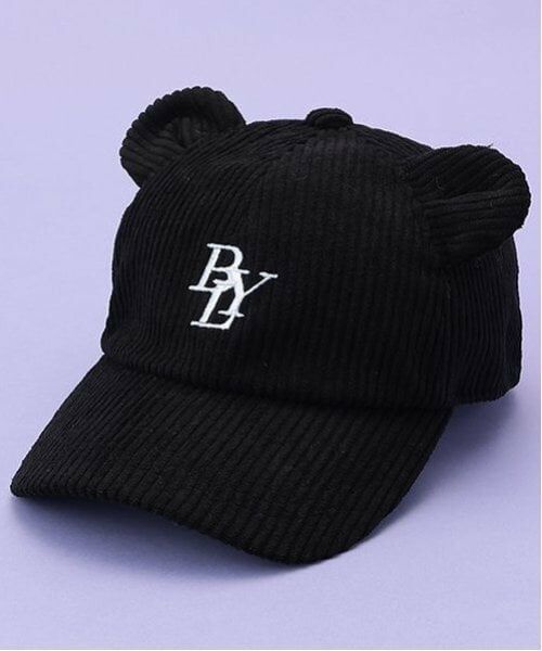 by LOVEiT / バイ ラビット キャップ | クマ耳キャップ（黒）