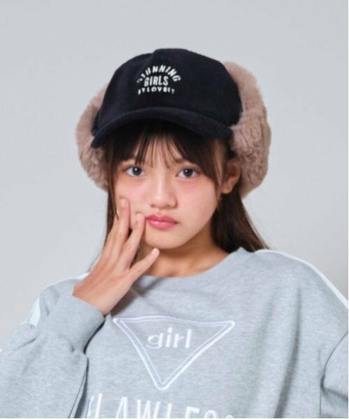 by LOVEiT / バイ ラビット キャップ | フライトキャップ（黒）