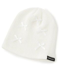 by LOVEiT / バイ ラビット ニットキャップ | リボンニットキャップ